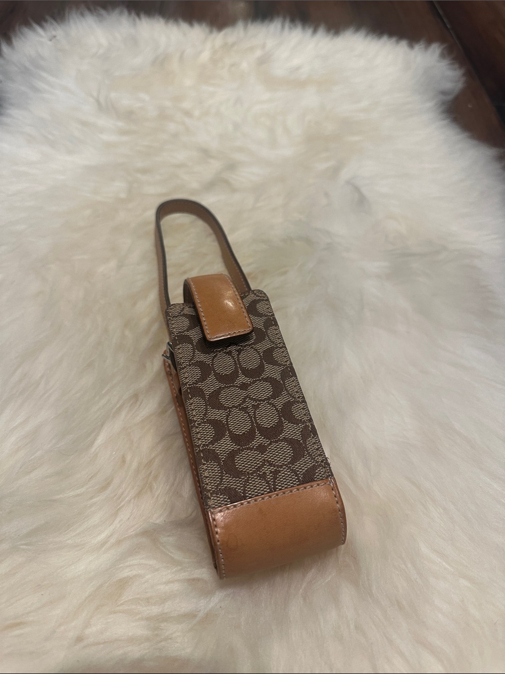 NWOT mini Coach pouch